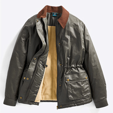 Wax Effect Fleece Lined Jacket - LA510